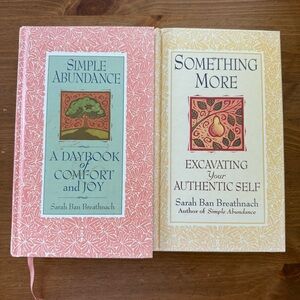 Simple Abundance and Something More Books
